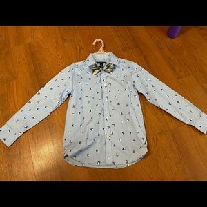 Náutica button up boys shirt